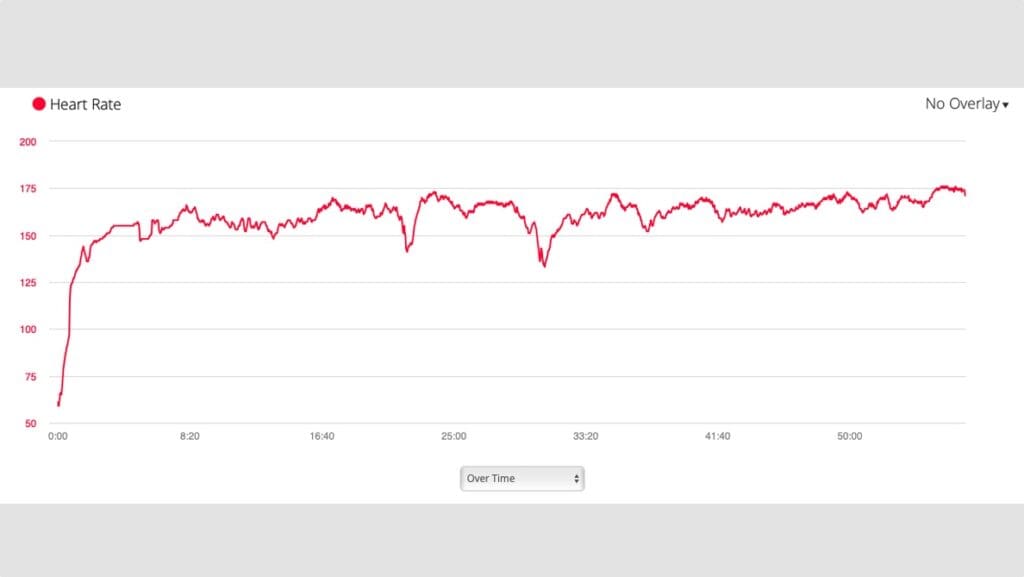 Garmin HR data