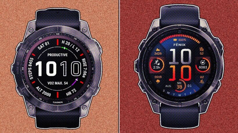 Garmin Fenix 8 vs. Garmin Fenix 7: Nine key differences explained