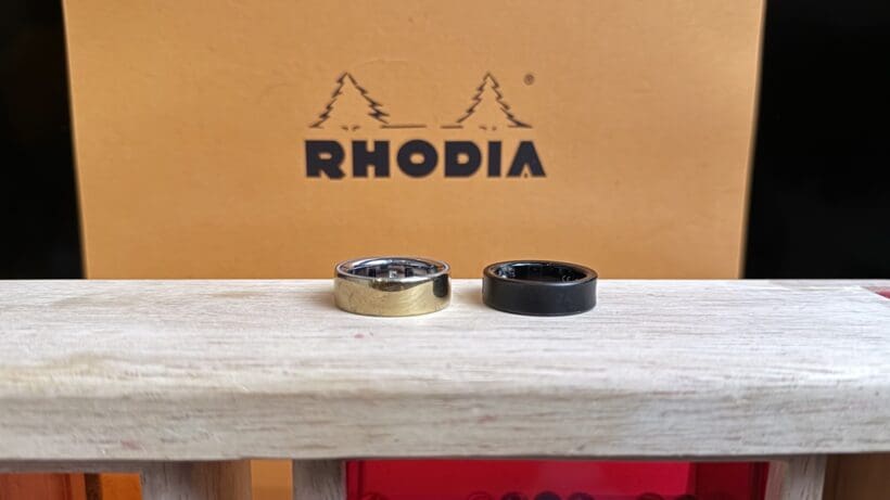 Galaxy Ring vs Oura Ring 4 (left) 