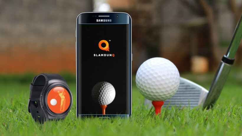 SlamDunq golf technique app for Gear S2 and Android Wear tees off