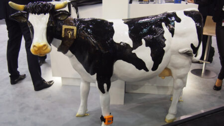 Fujitsu made a wearable for cows Fujitsu made a wearable for cows