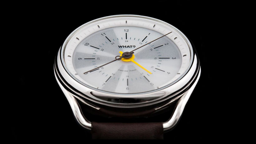 Super stylish Calendar Watch breezes past Kickstarter target