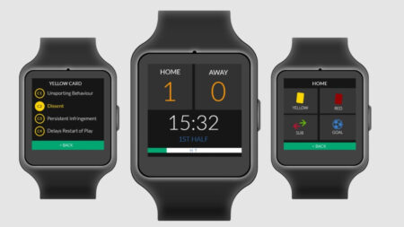 Refsix is the first smartwatch just for football referees Refsix is the first smartwatch just for football referees
