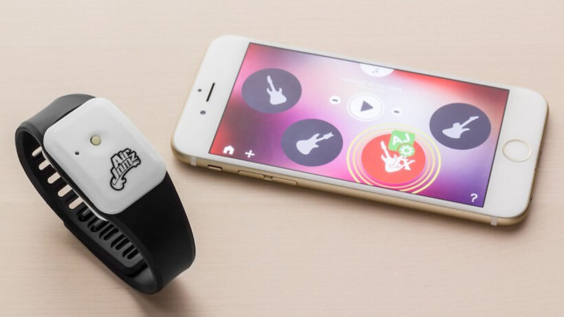 AirJamz air guitar wearable is dead, lives on as a holdable