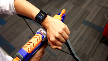 This vibration detecting smartwatch tech knows what you’re touching This vibration detecting smartwatch tech knows what you're touching