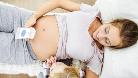 Bellabeat Shell can hear your unborn baby’s heartbeat Bellabeat Shell can hear your unborn baby's heartbeat
