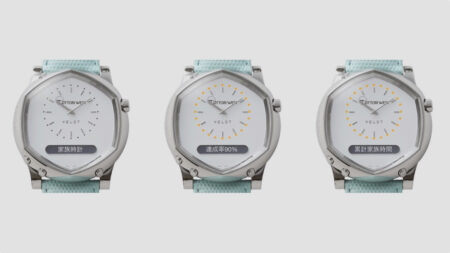 This smartwatch tracks how much time you spend with the family This smartwatch tracks how much time you spend with the family