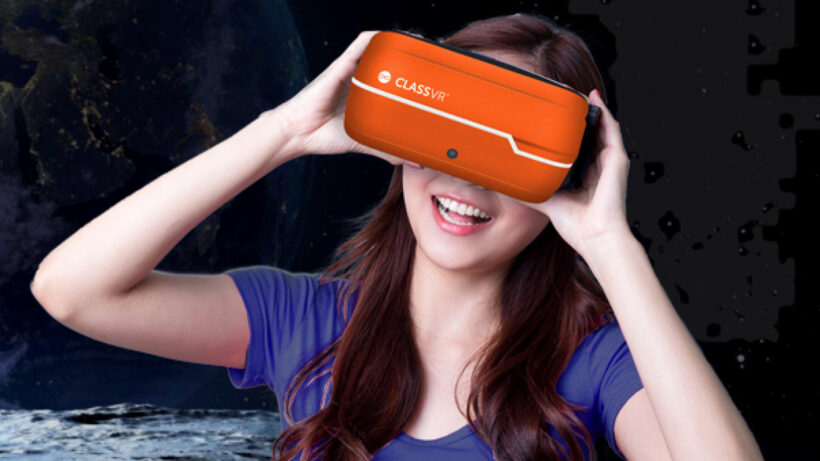 This VR headset for the classroom is controlled by kid-friendly gestures