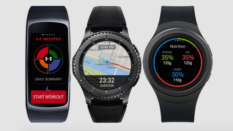 ​Under Armour apps have officially landed on Samsung wearables