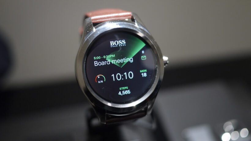 Hugo Boss Touch effortlessly ups the Android Wear design stakes