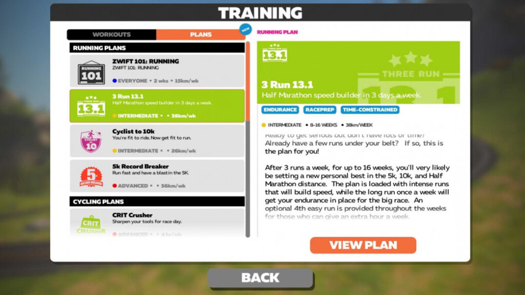 How I trained with with Zwift Run to bag a half marathon PB
