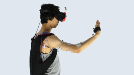 These researchers want to stimulate your muscles so you can feel VR These researchers want to stimulate your muscles so you can feel VR