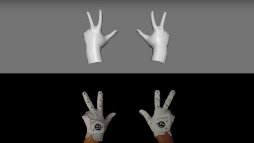 Here’s your first look at the Oculus Rift VR gloves in action