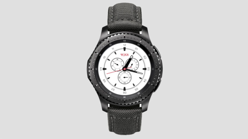 Samsung’s special edition TUMI Gear S3 is made for the frequent flyer