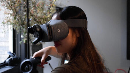 Intel turned Google Daydream into a wireless HTC Vive – and we tried it out Intel turned Google Daydream into a wireless HTC Vive - and we tried it out