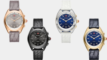 The Michele Connected is a stylish, luxury hybrid smartwatch for women The Michele Connected is a stylish, luxury hybrid smartwatch for women
