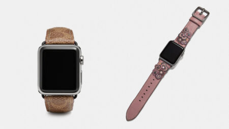 Coach is refreshing its Apple Watch band collection for the summer Coach is refreshing its Apple Watch band collection for the summer