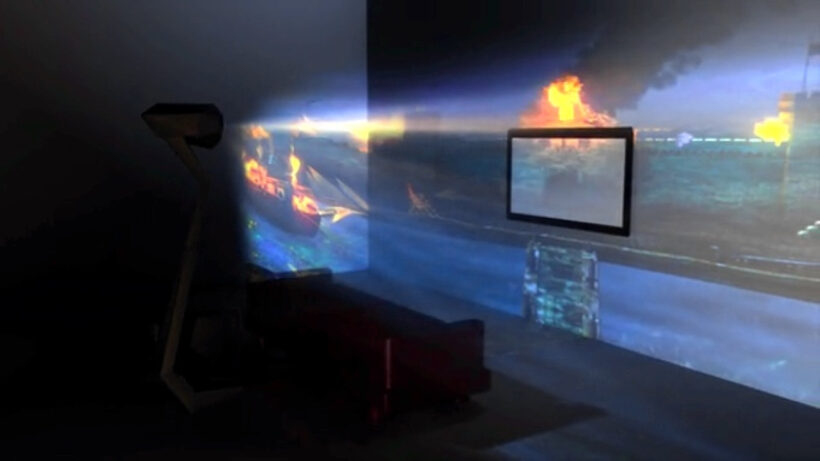 This 180 degree VR projector is coming for your living room