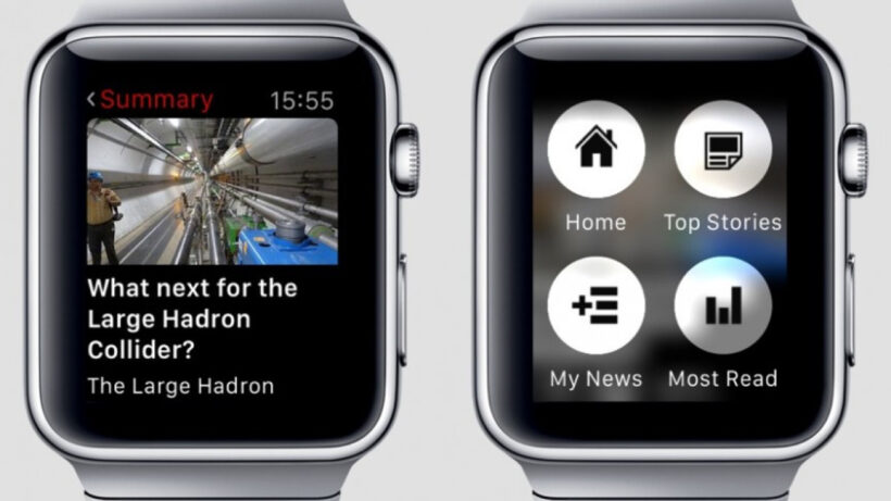 And finally: BBC experiments with speed reading news on smartwatches