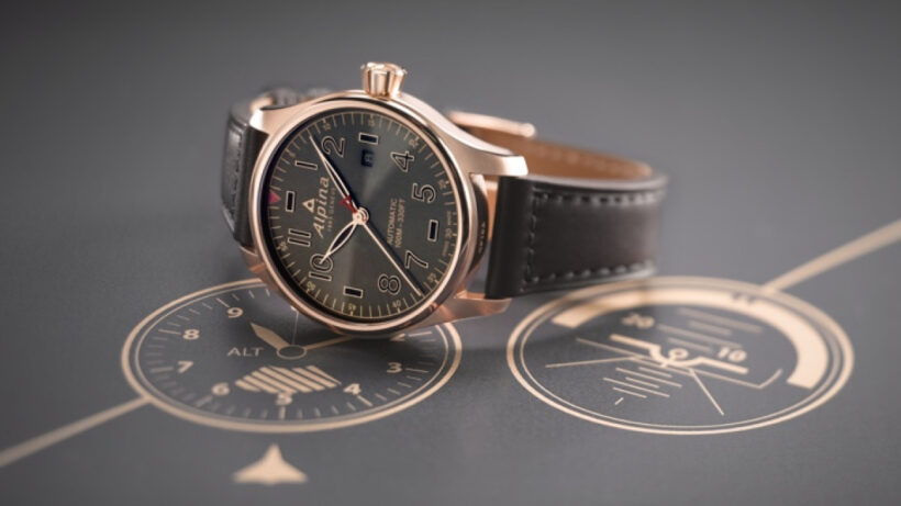 Alpina Shadow Line is a hybrid collection that puts the smarts into the watch strap