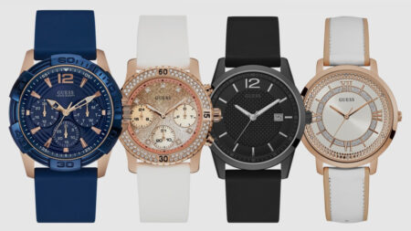Guess' Contactless collection will let you pay from the wrist in style
