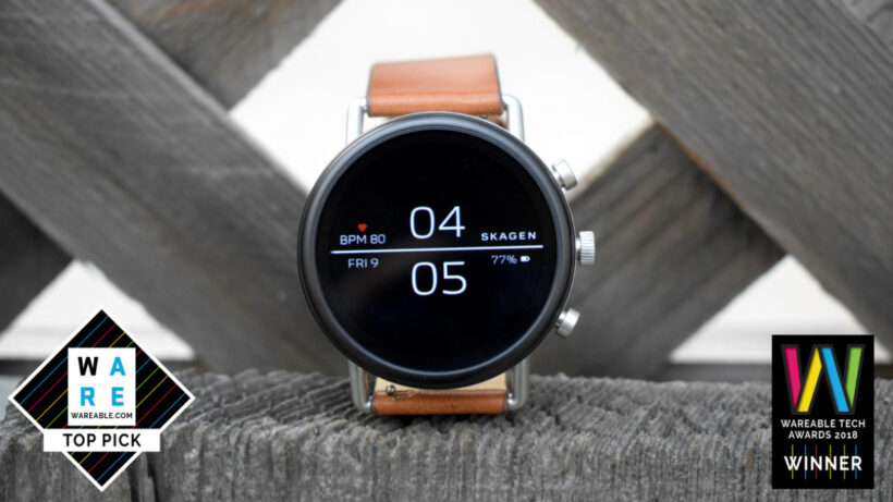 Skagen Falster 2 SKT5100 スマートウォッチ＋おまけ SKAGEN「Falster 2」は手首が細くても似合う、カッコいいスマート