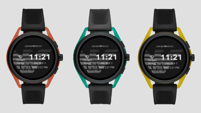 Emporio Armani Smartwatch 3 unveiled with speaker to take calls from the wrist