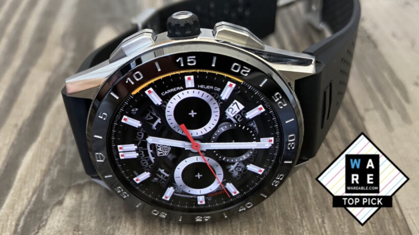 Brotect Pellicola Protettiva Per TAG Heuer Connected 2020 - Full Cover 3D Curva (2 Pezzi) - Auto-Riparante E Anti-Impronta - Made In Germany - 4