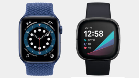Apple Watch Series 6 v Fitbit Sense: battle of the health watches Apple Watch Series 6 v Fitbit Sense: battle of the health watches