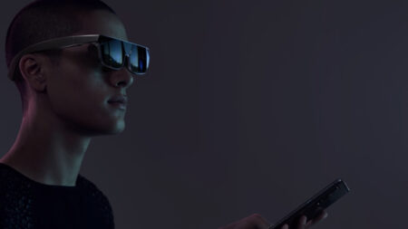 Oppo AR Glass 2021 smartglasses put a 90-inch TV in your eyeline Oppo AR Glass 2021 smartglasses put a 90-inch TV in your eyeline