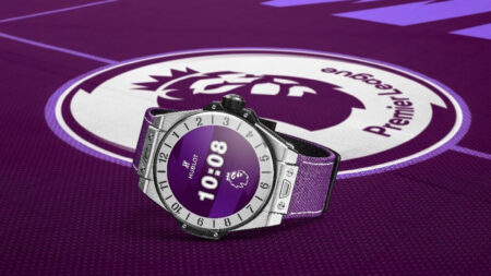 Hublot launches Big Bang e Premier League smartwatch – and it’s purple Hublot launches Big Bang e Premier League smartwatch – and it’s purple