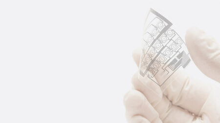 Samsung built a stretchy wearable that can show off your heart rate Samsung built a stretchy wearable that can show off your heart rate