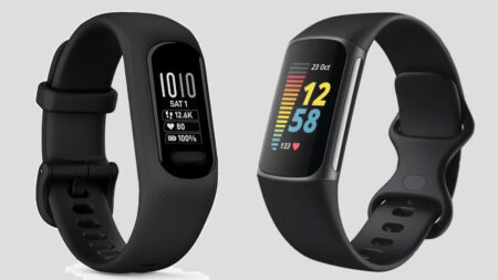 Garmin Vivosmart 5 v Fitbit Charge 5 Garmin Vivosmart 5 v Fitbit Charge 5