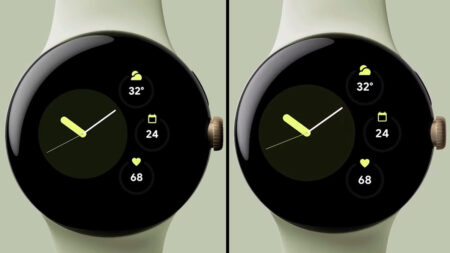 Google appears to have edited its Pixel Watch teaser to make the bezel look thinner Google appears to have edited its Pixel Watch teaser to make the bezel look thinner
