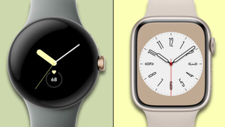 Google Pixel Watch v Apple Watch Series 8 – all the key differences Google Pixel Watch v Apple Watch Series 8 - all the key differences