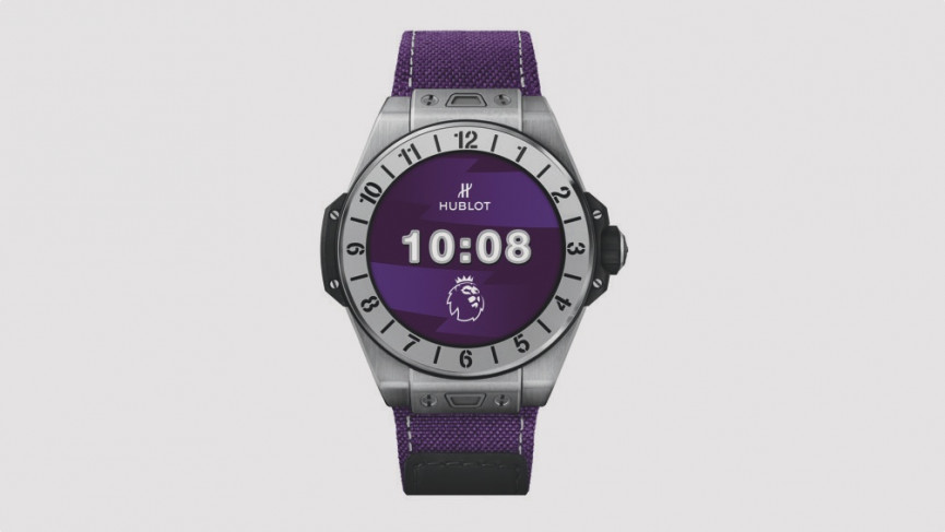 Hublot launches Big Bang e Premier League smartwatch – and it’s purple