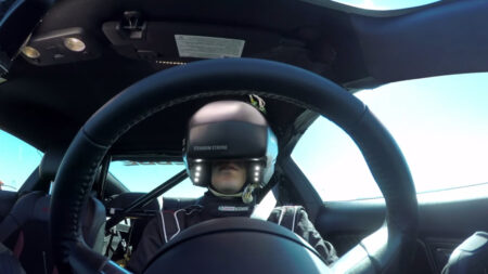 Watch US drift racer Matt Powers drive a real car in a VR world Watch US drift racer Matt Powers drive a real car in a VR world