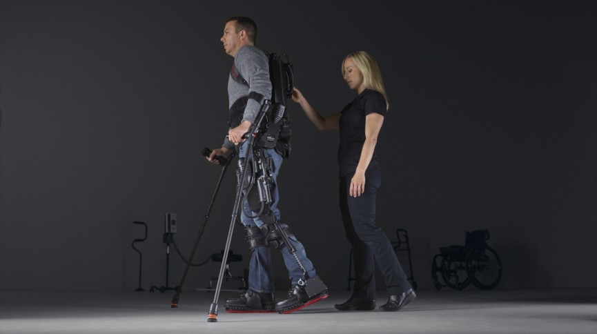 Power-assisted people: Exosuits could make man more machine