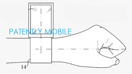 Quirky Samsung smartwatch patent shows a moving display Quirky Samsung smartwatch patent shows a moving display