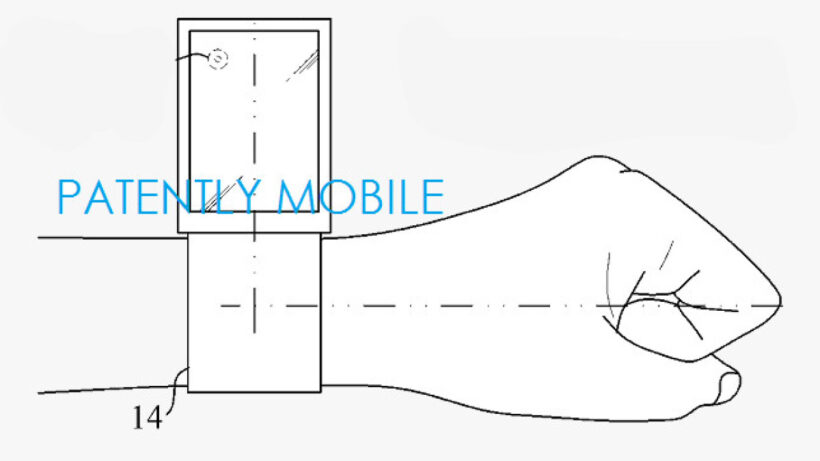 Quirky Samsung smartwatch patent shows a moving display