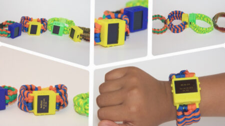 8-year-old kid knocks up 3D printed smartwatch 8-year-old kid knocks up 3D printed smartwatch