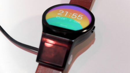 This is Lenovo's mad Magic View smartwatch prototype