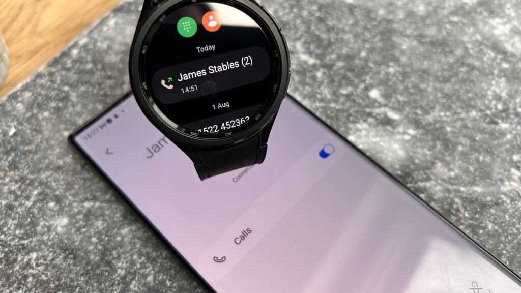How to make calls with Samsung Galaxy Watch 6 photo 12