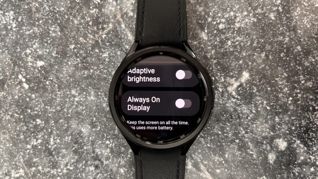 always on display