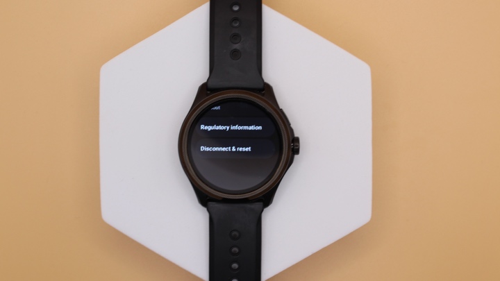 Reset Wear OS step four