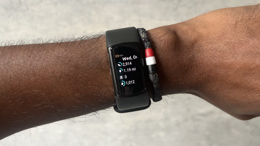 Fitbit Charge 6  step data