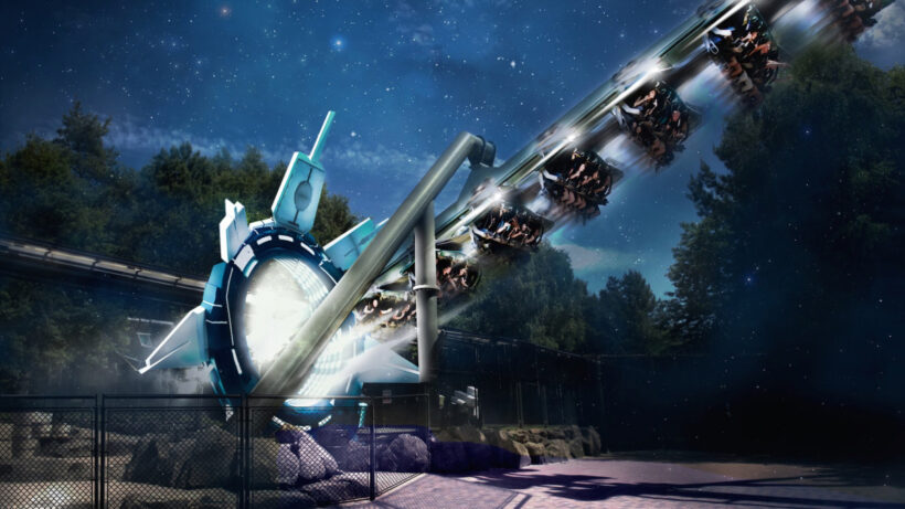 Galactica is a virtual reality rollercoaster opening at Alton Towers in April