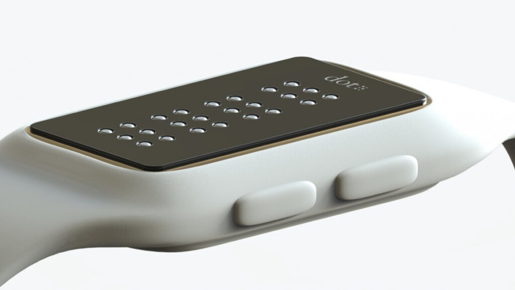 Dot's challenge to design a smartwatch for the blind