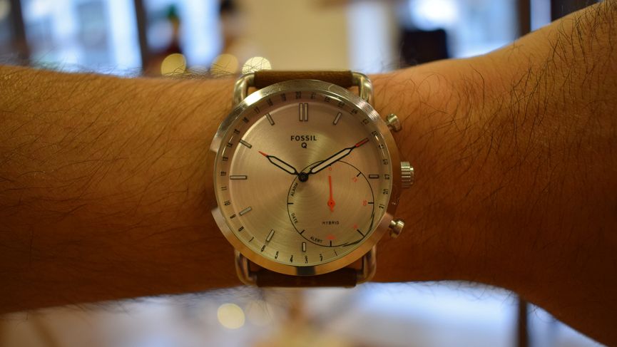 Fossil's Q Commuter might be its best looking hybrid smartwatch yet