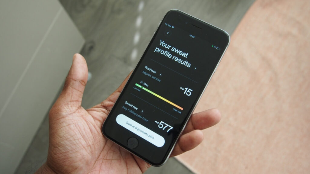 Let's talk about sweat: We tracked hydration with the Gatorade Gx smart patch